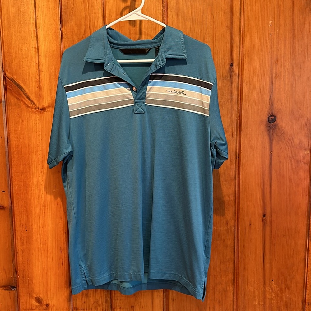 Travis Mathew Men’s Blue Golf Polo Size L